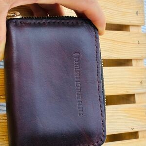 Portland Leather Goods Women's Brown Wallet